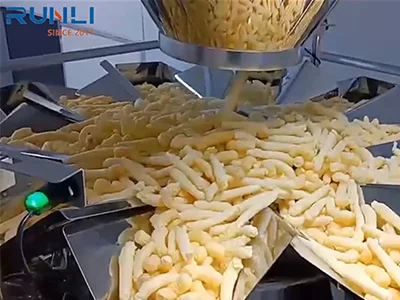 ماكينة تعبئة وزنية متعددة الرؤوس للحبيبات والبقوليات